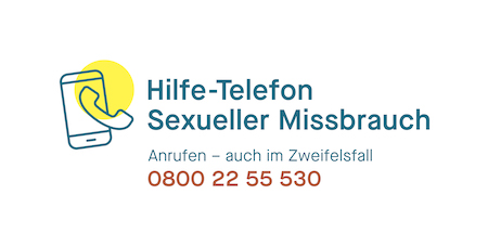 Logo Hilfe-Telefon Sexueller Missbrauch 0800 22 55 530