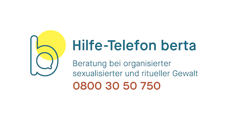 Logo Hilfe-Telefon berta Logo Hilfe-Telefon berta 0800 30 50 750